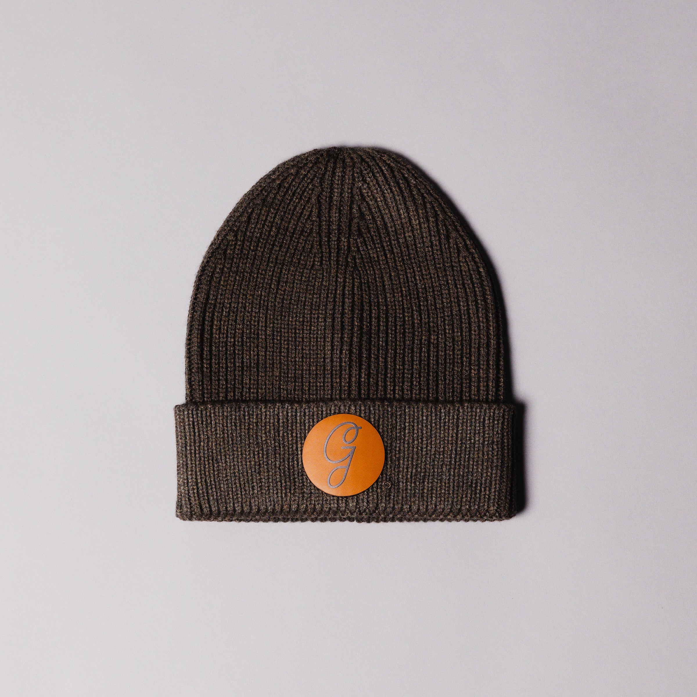 Ribbed-Knit Cuff Beanie