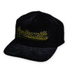 Corduroy Script Snapback