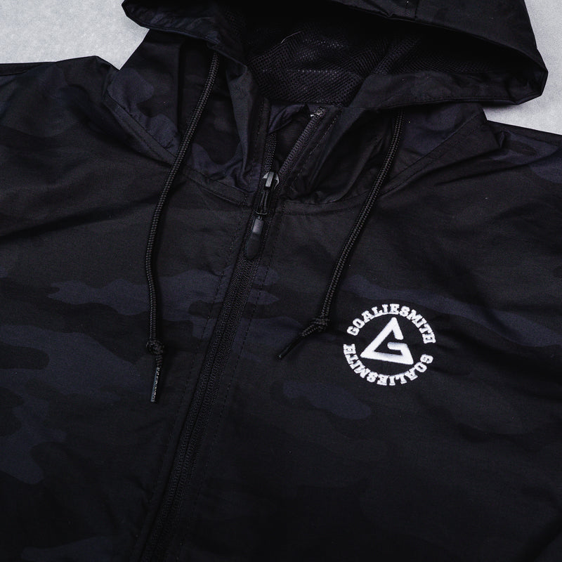 Black Camo Rain Jacket
